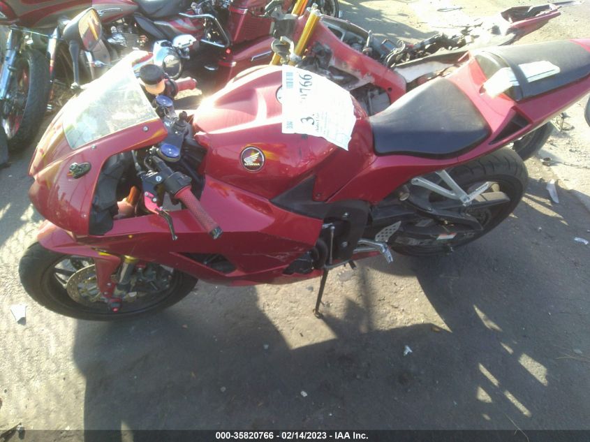 2018 HONDA CBR600 RR JH2PC40H0JK400060