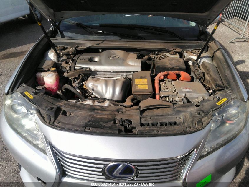 2013 LEXUS ES 300H HYBRID JTHBW1GG4D2007686
