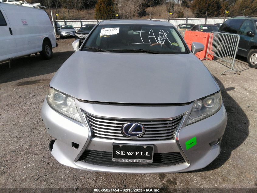 2013 LEXUS ES 300H HYBRID JTHBW1GG4D2007686