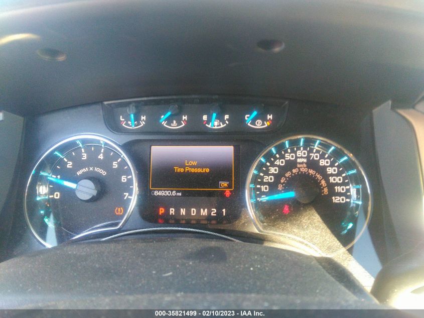 2013 FORD F-150 XL/XLT/FX4/LARIAT 1FTFW1EF1DKF25459