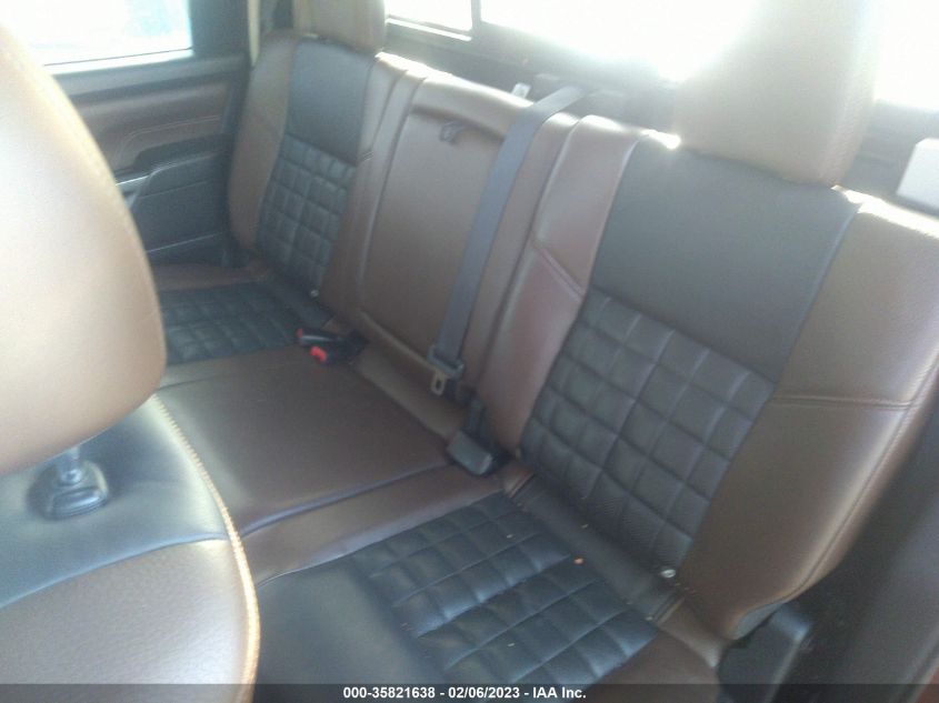 2016 NISSAN TITAN XD PLATINUM RESERVE 1N6BA1F2XGN513397