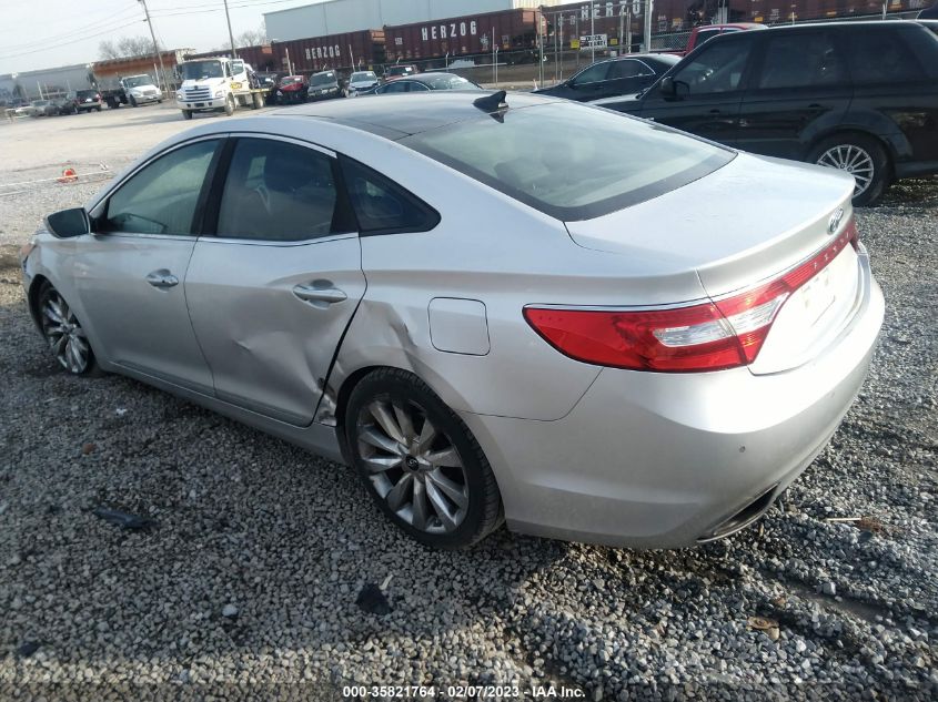 2013 HYUNDAI AZERA KMHFH4JG3DA245389