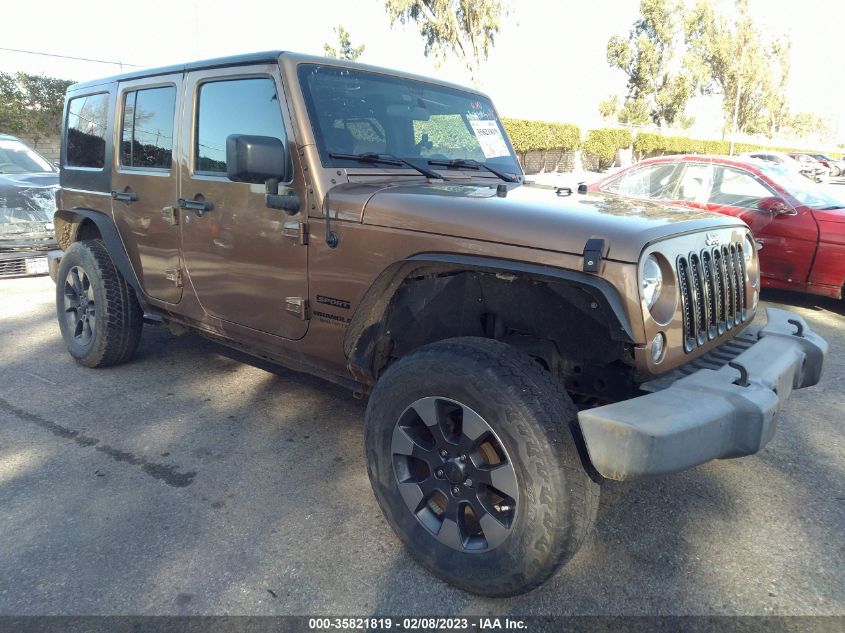 2015 JEEP WRANGLER UNLIMITED SPORT - 1C4BJWDG9FL658228
