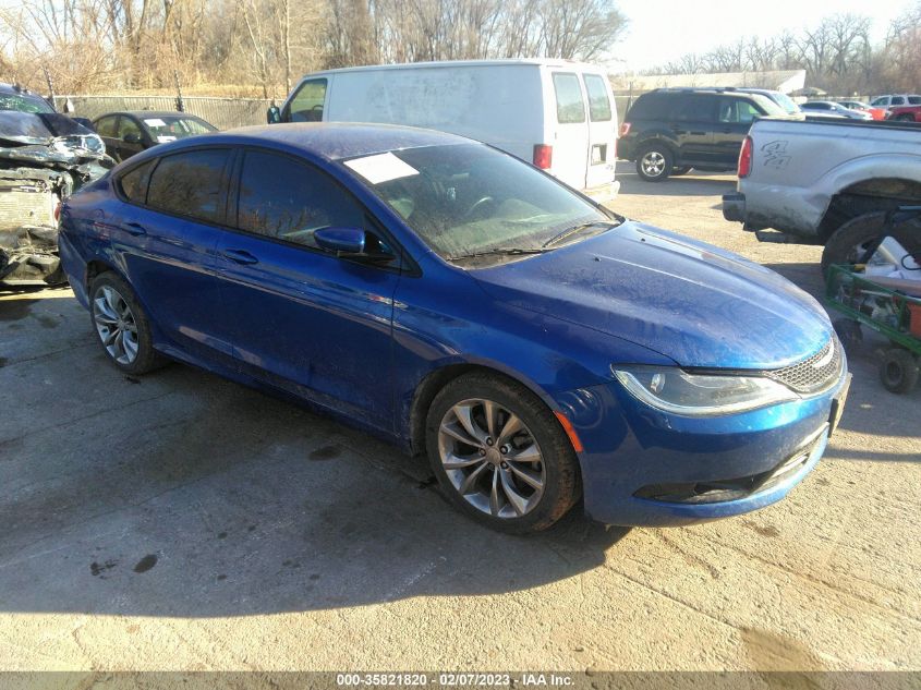 2015 CHRYSLER 200 S - 1C3CCCDG7FN644320