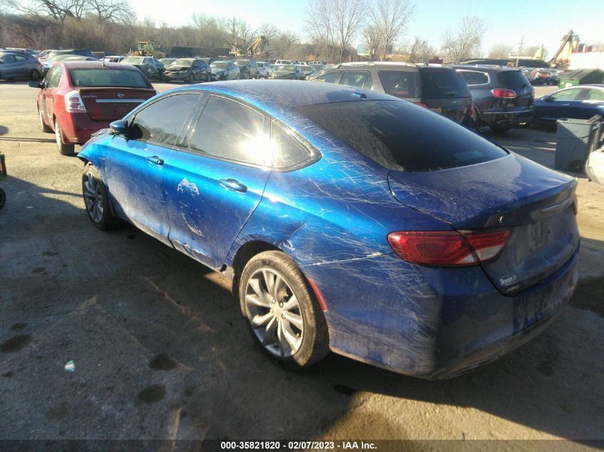2015 CHRYSLER 200 S - 1C3CCCDG7FN644320