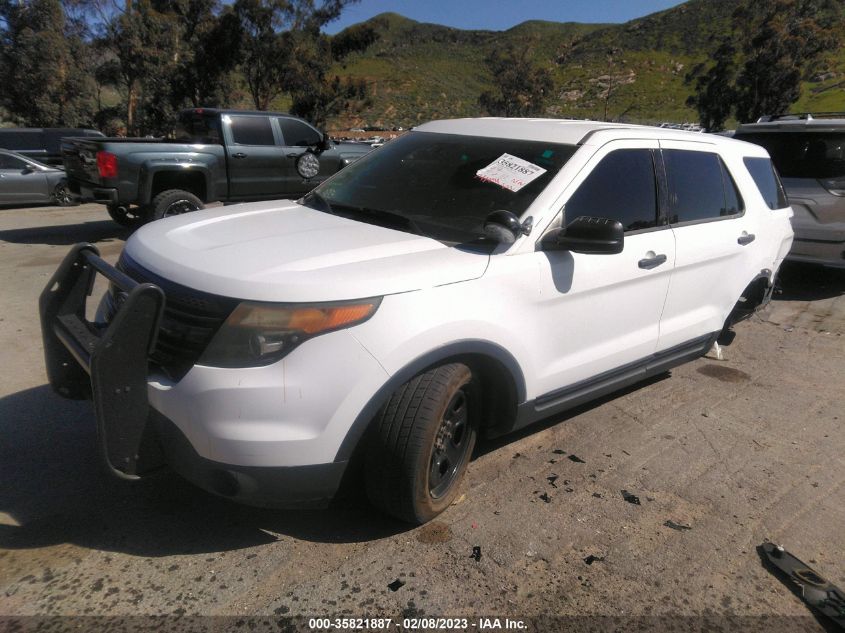 2014 FORD UTILITY POLICE 1FM5K8AR5EGB85586