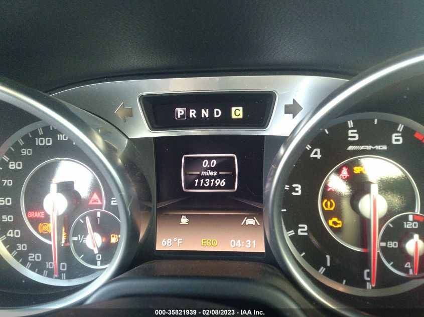2013 MERCEDES-BENZ SL-CLASS SL 63 AMG WDDJK7EA2DF004651