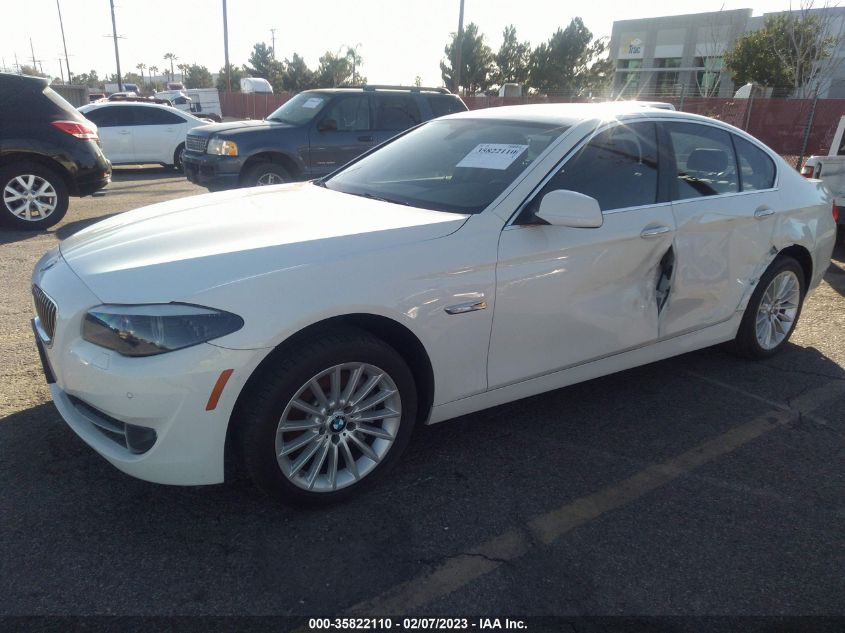 2013 BMW 5 SERIES 535I WBAFR7C59DC819963