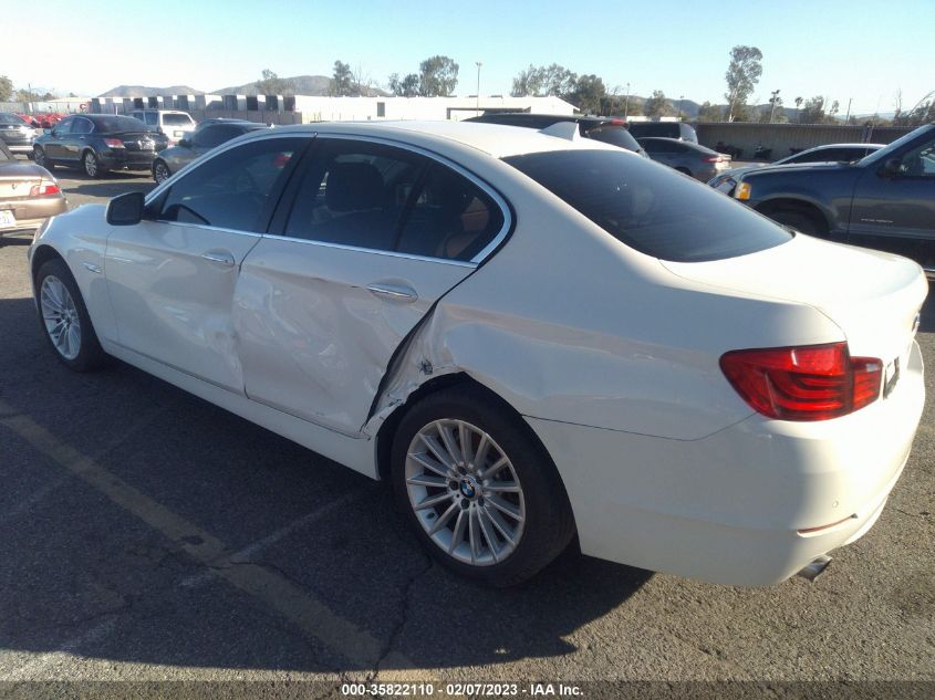 2013 BMW 5 SERIES 535I WBAFR7C59DC819963