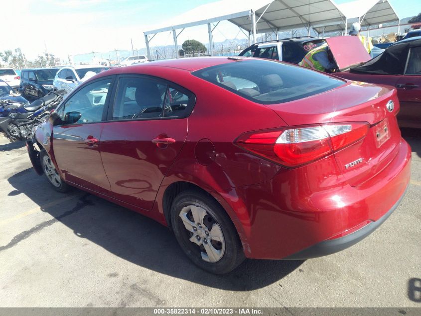 2015 KIA FORTE LX - KNAFX4A60F5320928
