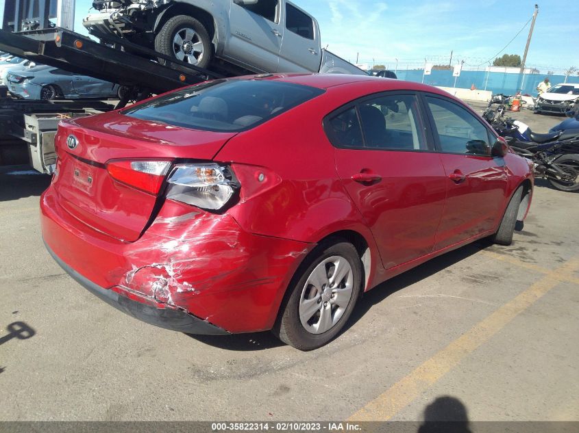 2015 KIA FORTE LX - KNAFX4A60F5320928