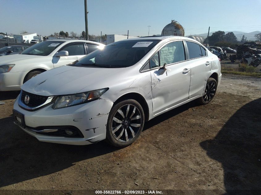 2014 HONDA CIVIC SEDAN EX-L - 19XFB2F94EE265945