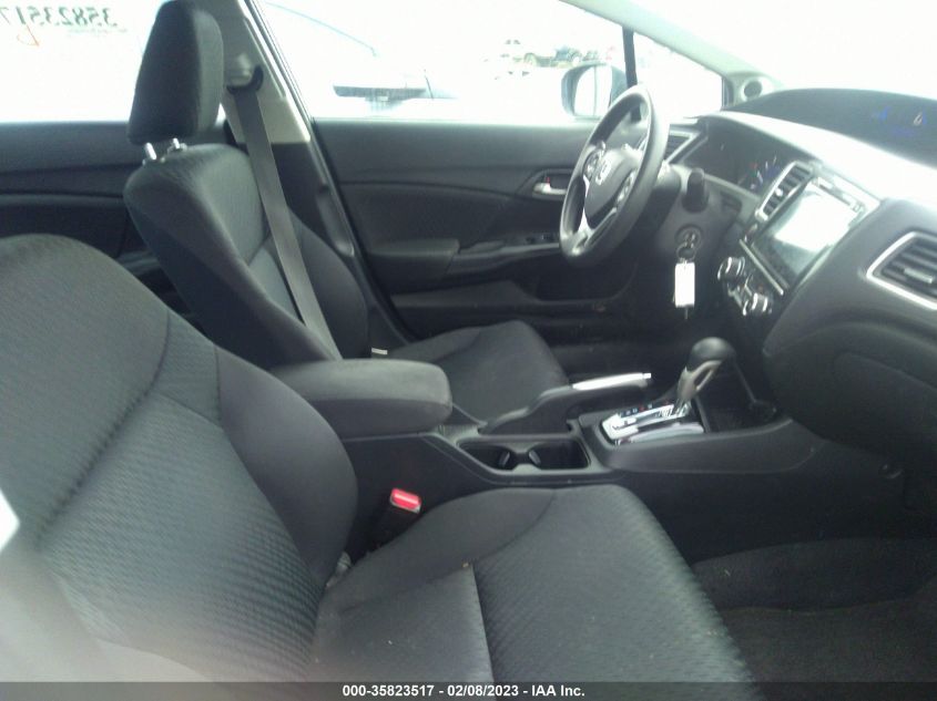 2015 HONDA CIVIC SEDAN SE 19XFB2F75FE119652