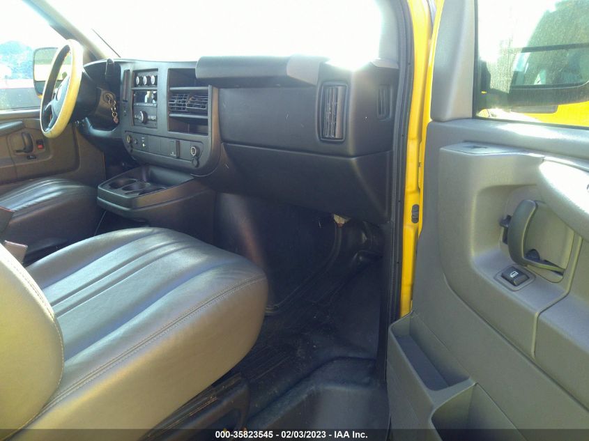 2015 CHEVROLET EXPRESS CARGO VAN 1GCWGFCF5F1200092