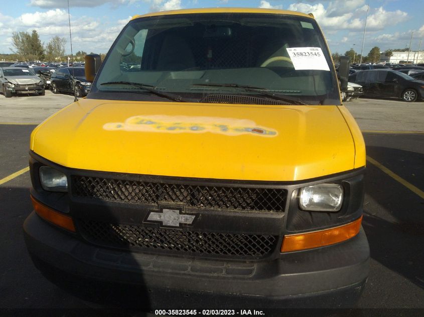 2015 CHEVROLET EXPRESS CARGO VAN 1GCWGFCF5F1200092