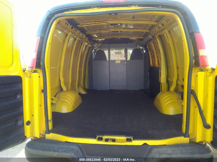 2015 CHEVROLET EXPRESS CARGO VAN 1GCWGFCF5F1200092