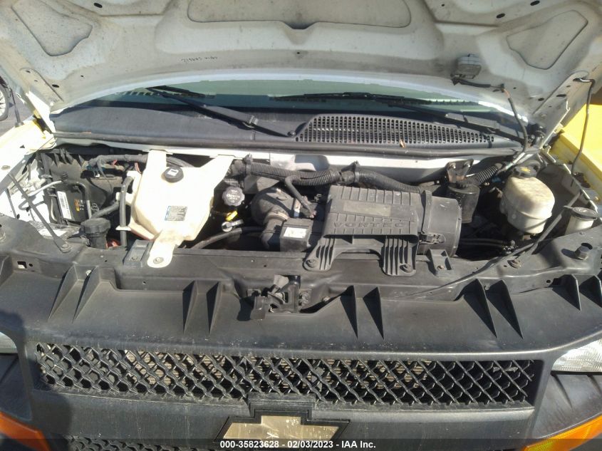 2015 CHEVROLET EXPRESS CARGO VAN 1GCWGFCF4F1281926