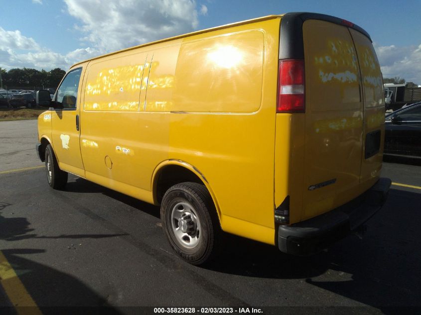 2015 CHEVROLET EXPRESS CARGO VAN 1GCWGFCF4F1281926