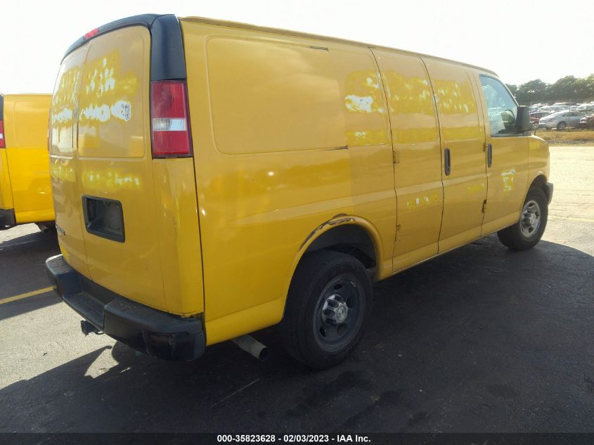 2015 CHEVROLET EXPRESS CARGO VAN 1GCWGFCF4F1281926