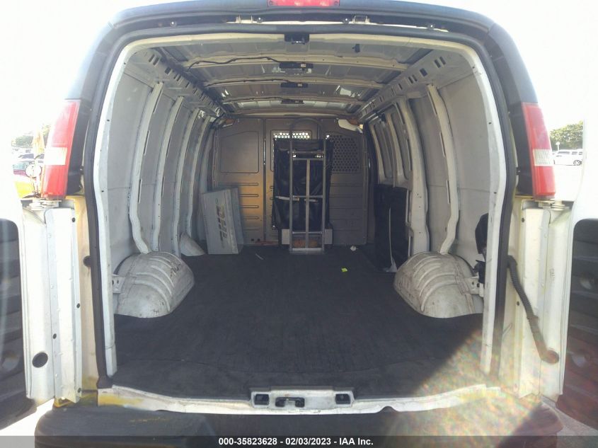 2015 CHEVROLET EXPRESS CARGO VAN 1GCWGFCF4F1281926