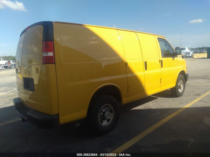 2021 CHEVROLET EXPRESS CARGO VAN - 1GCWGAFP5M1228141
