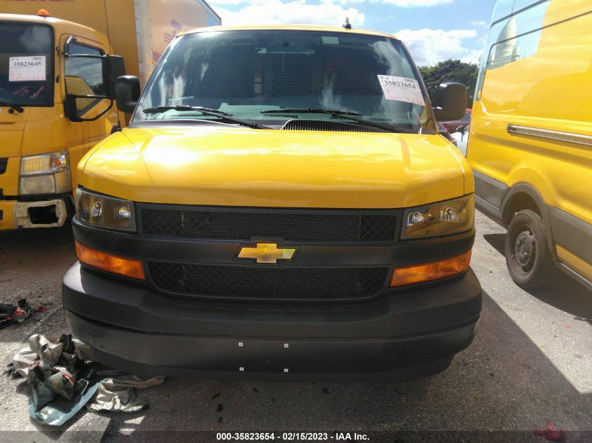 2021 CHEVROLET EXPRESS CARGO VAN - 1GCWGAFP5M1228141