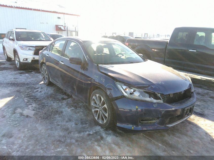 2015 HONDA ACCORD SEDAN SPORT - 1HGCR2F50FA016396