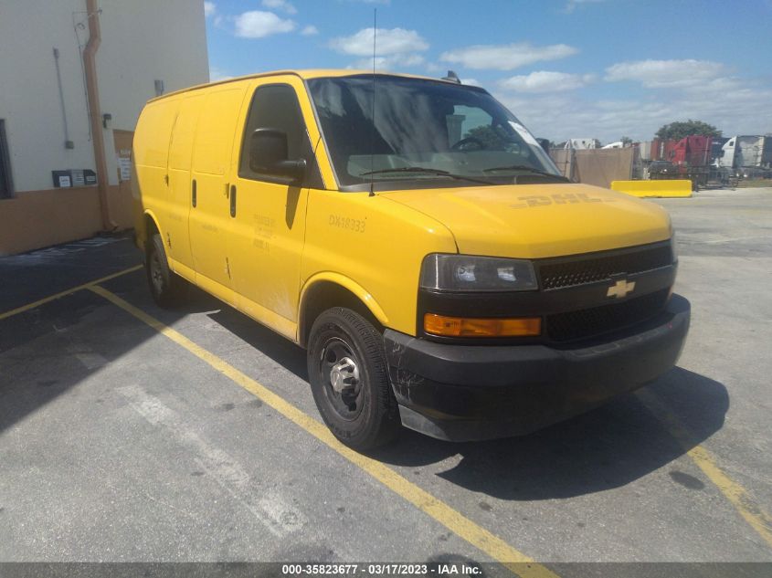 2019 CHEVROLET EXPRESS CARGO VAN - 1GCWGAFP0K1201958