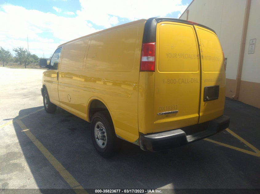 VIN 1GCWGAFP0K1201958 2019 CHEVROLET EXPRESS CARGO VAN