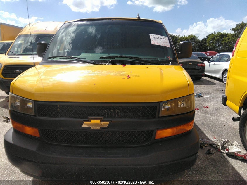 VIN 1GCWGAFP0K1201958 2019 CHEVROLET EXPRESS CARGO VAN