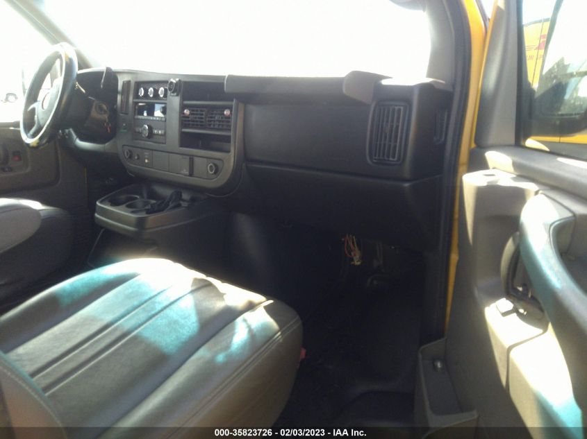 2015 CHEVROLET EXPRESS CARGO VAN 1GCWGFCF2F1184451
