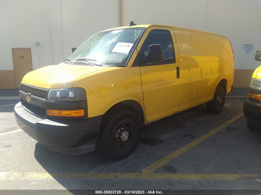 VIN 1GCWGAFP4M1145803 2021 CHEVROLET EXPRESS CARGO VAN