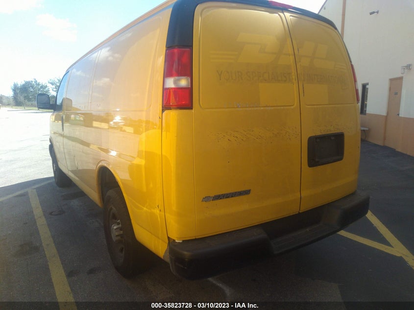 VIN 1GCWGAFP4M1145803 2021 CHEVROLET EXPRESS CARGO VAN