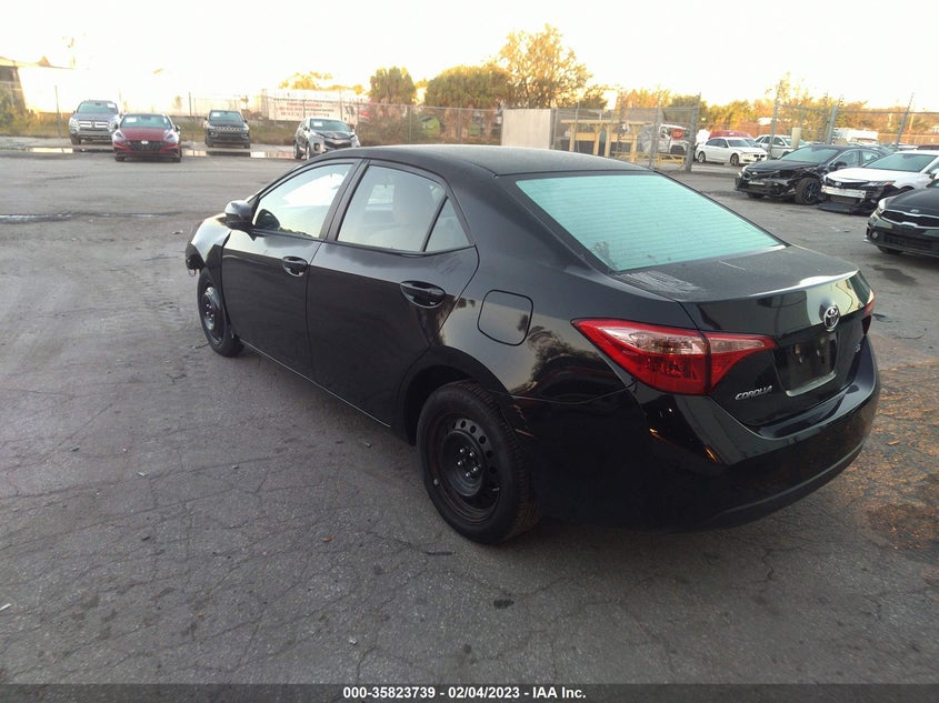 VIN 2T1BURHE1KC222007 2019 TOYOTA COROLLA L/LE/SE/XLE/XSE