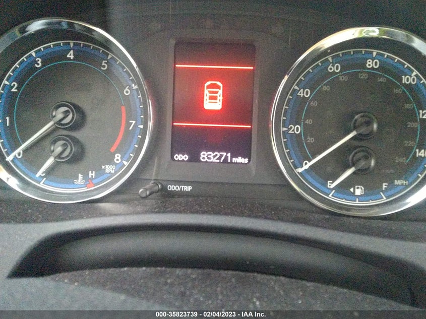 VIN 2T1BURHE1KC222007 2019 TOYOTA COROLLA L/LE/SE/XLE/XSE