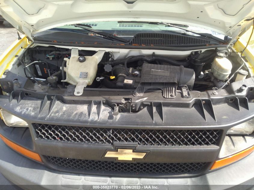 2014 CHEVROLET EXPRESS CARGO VAN 1GCWGFCA5E1168263