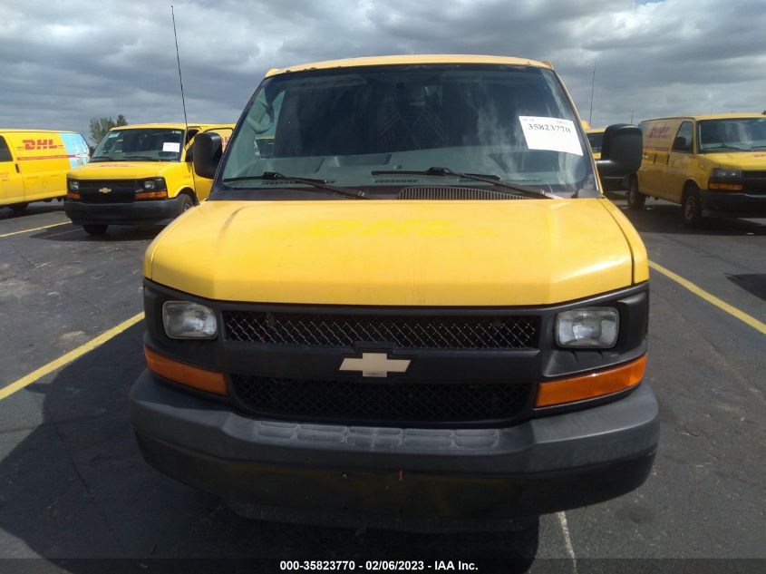 2014 CHEVROLET EXPRESS CARGO VAN 1GCWGFCA5E1168263