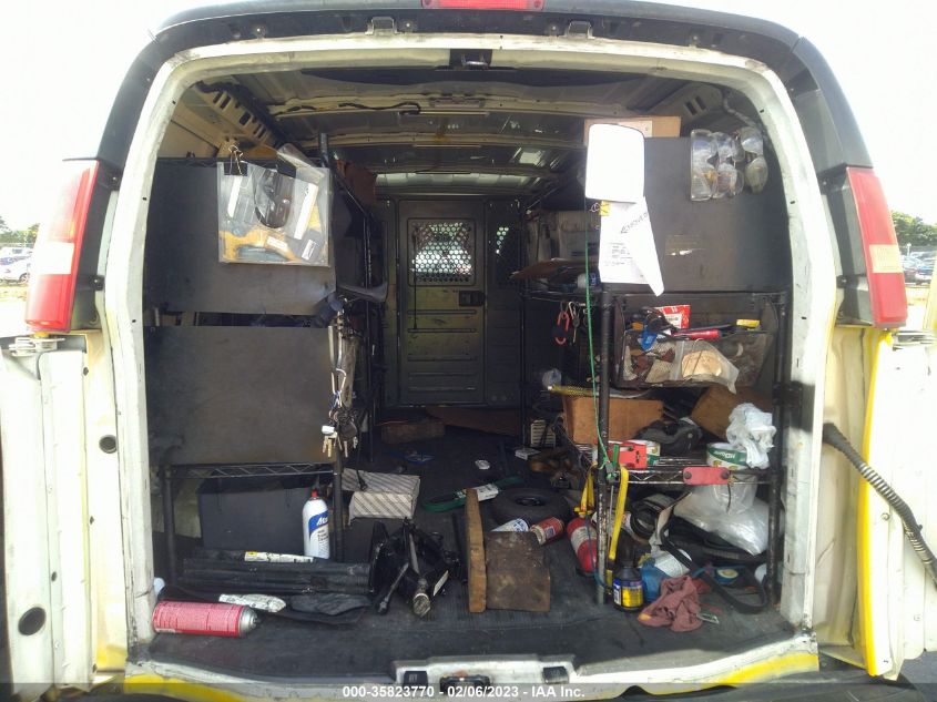 2014 CHEVROLET EXPRESS CARGO VAN 1GCWGFCA5E1168263