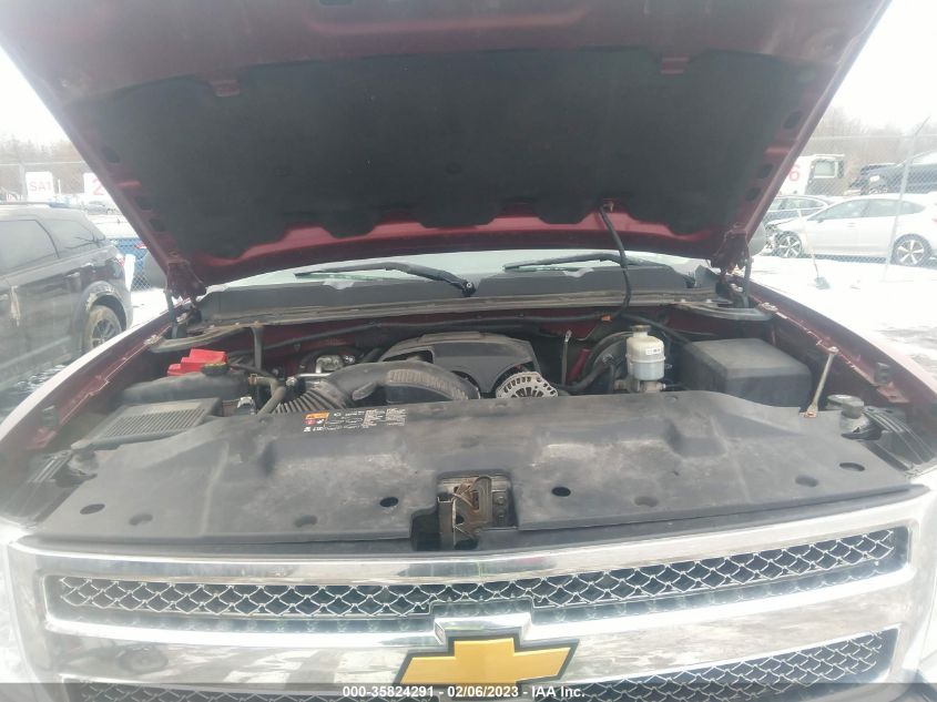 2013 CHEVROLET SILVERADO 1500 LT - 1GCRKSE7XDZ295371