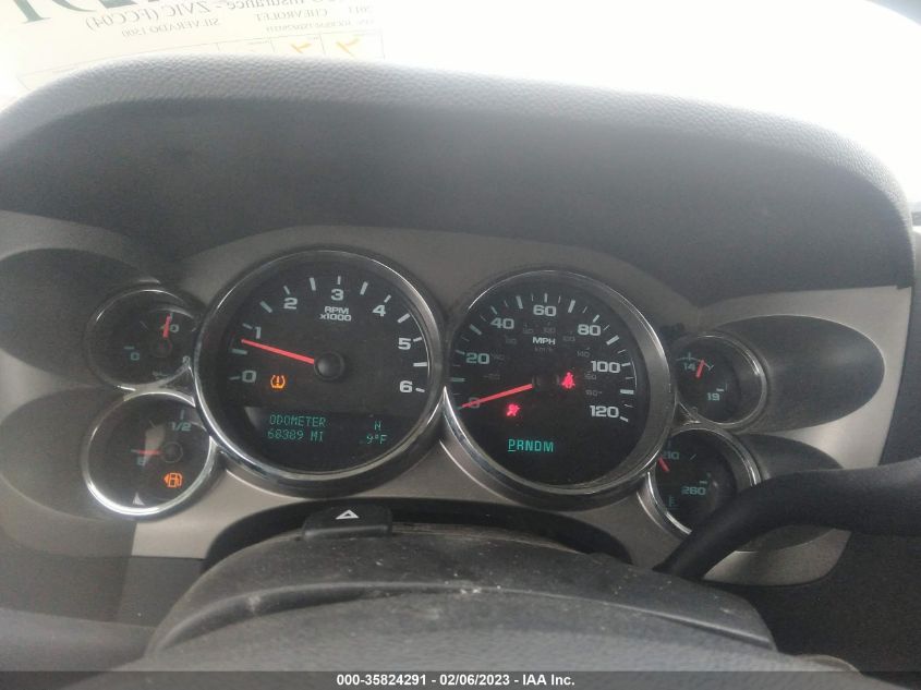 2013 CHEVROLET SILVERADO 1500 LT - 1GCRKSE7XDZ295371