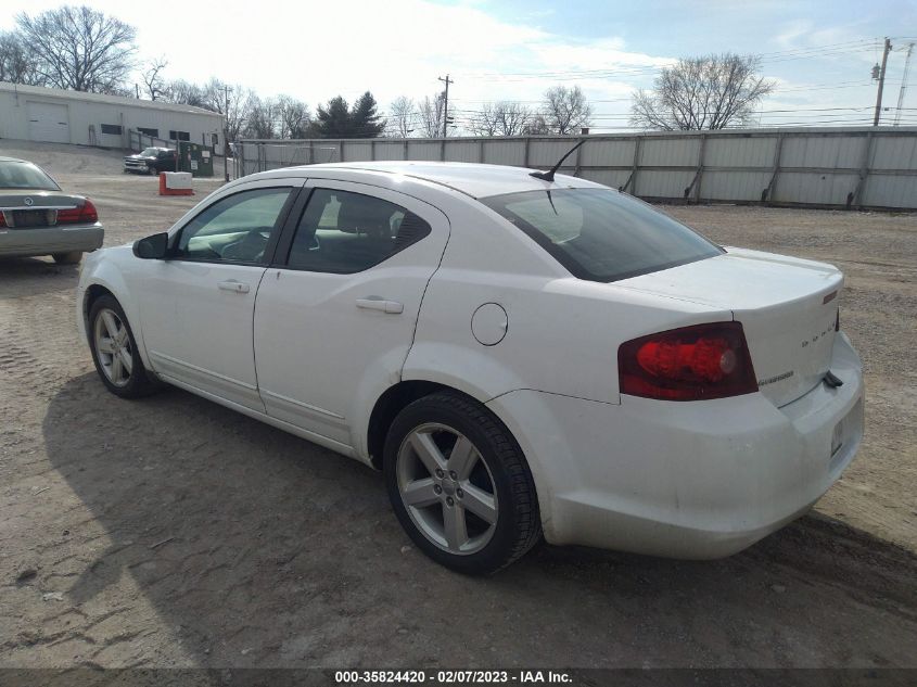 2013 DODGE AVENGER SE 1C3CDZAB0DN712978