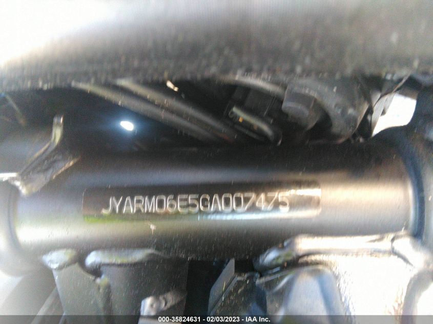 2016 YAMAHA FZ07 JYARM06E5GA007475