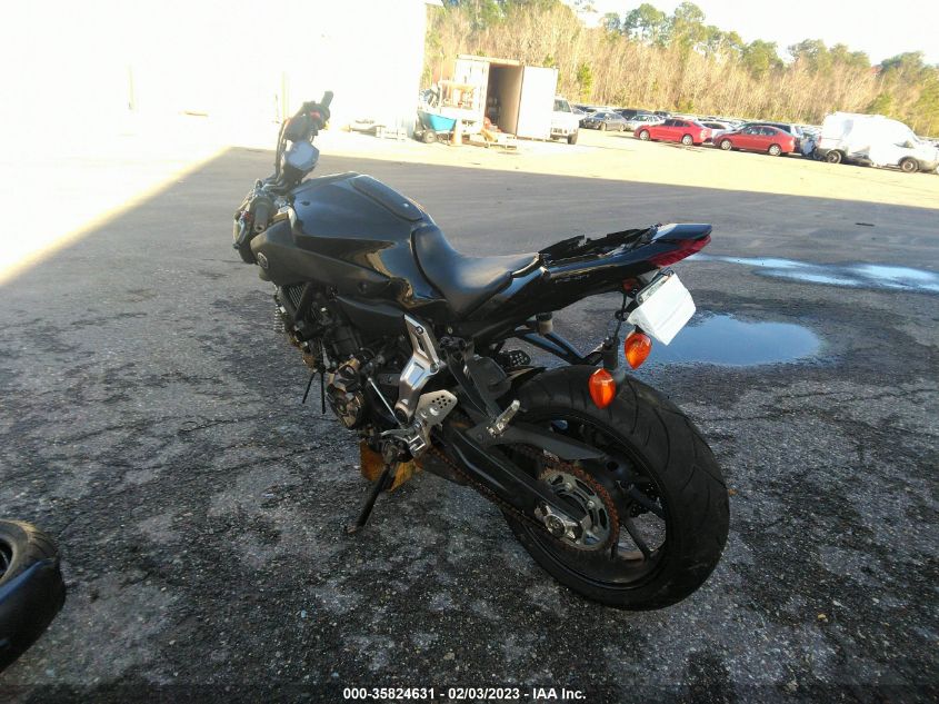 2016 YAMAHA FZ07 JYARM06E5GA007475