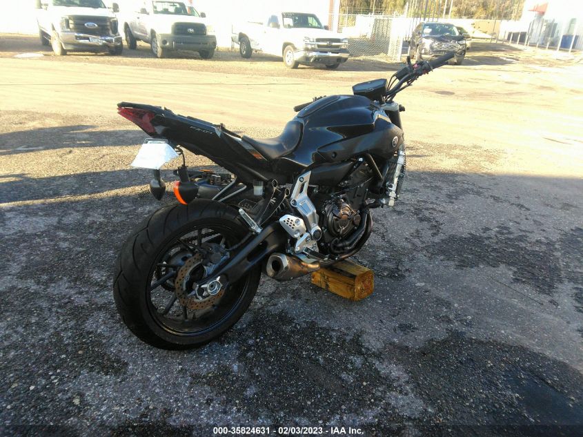 2016 YAMAHA FZ07 JYARM06E5GA007475
