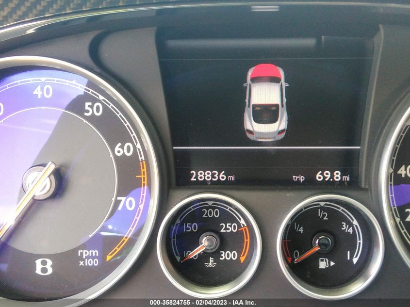 2013 BENTLEY CONTINENTAL GT V8 SCBFT7ZA7DC085660
