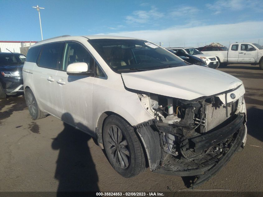 2015 KIA SEDONA SX - KNDMC5C17F6046280