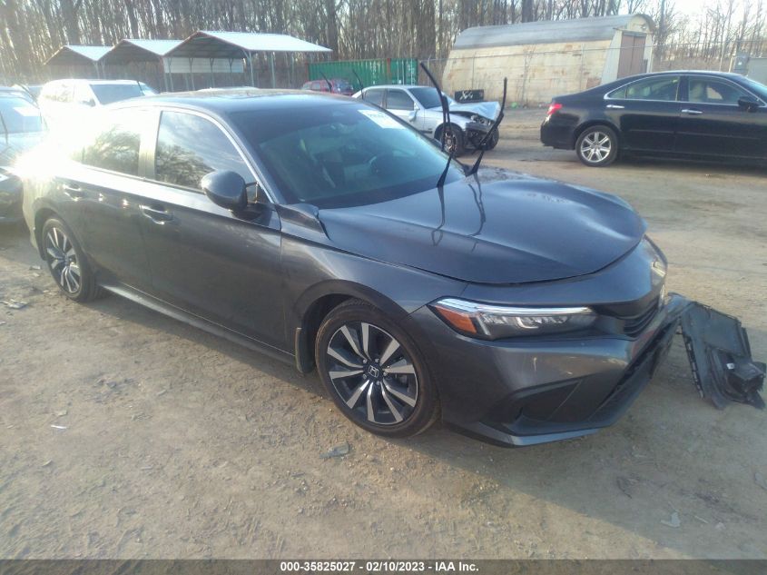 VIN 2HGFE1F70NH308943 2022 HONDA CIVIC SEDAN no.1