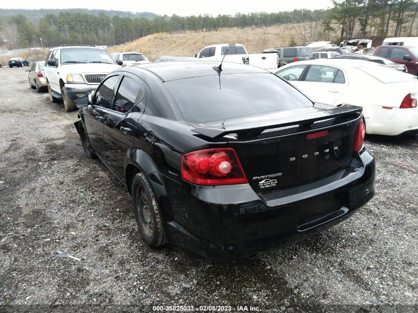 2014 DODGE AVENGER SE - 1C3CDZAG1EN104318