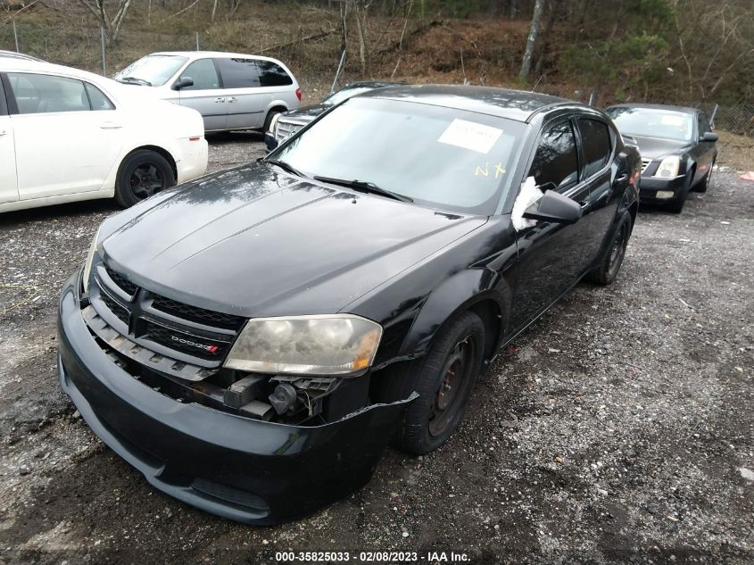 2014 DODGE AVENGER SE - 1C3CDZAG1EN104318