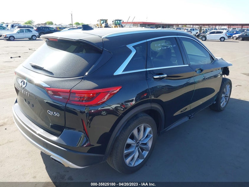 VIN 3PCAJ5BA6MF124673 2021 INFINITI QX50 LUXE